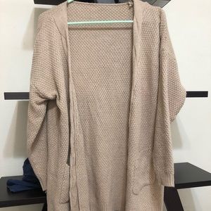 Khaki cardi
